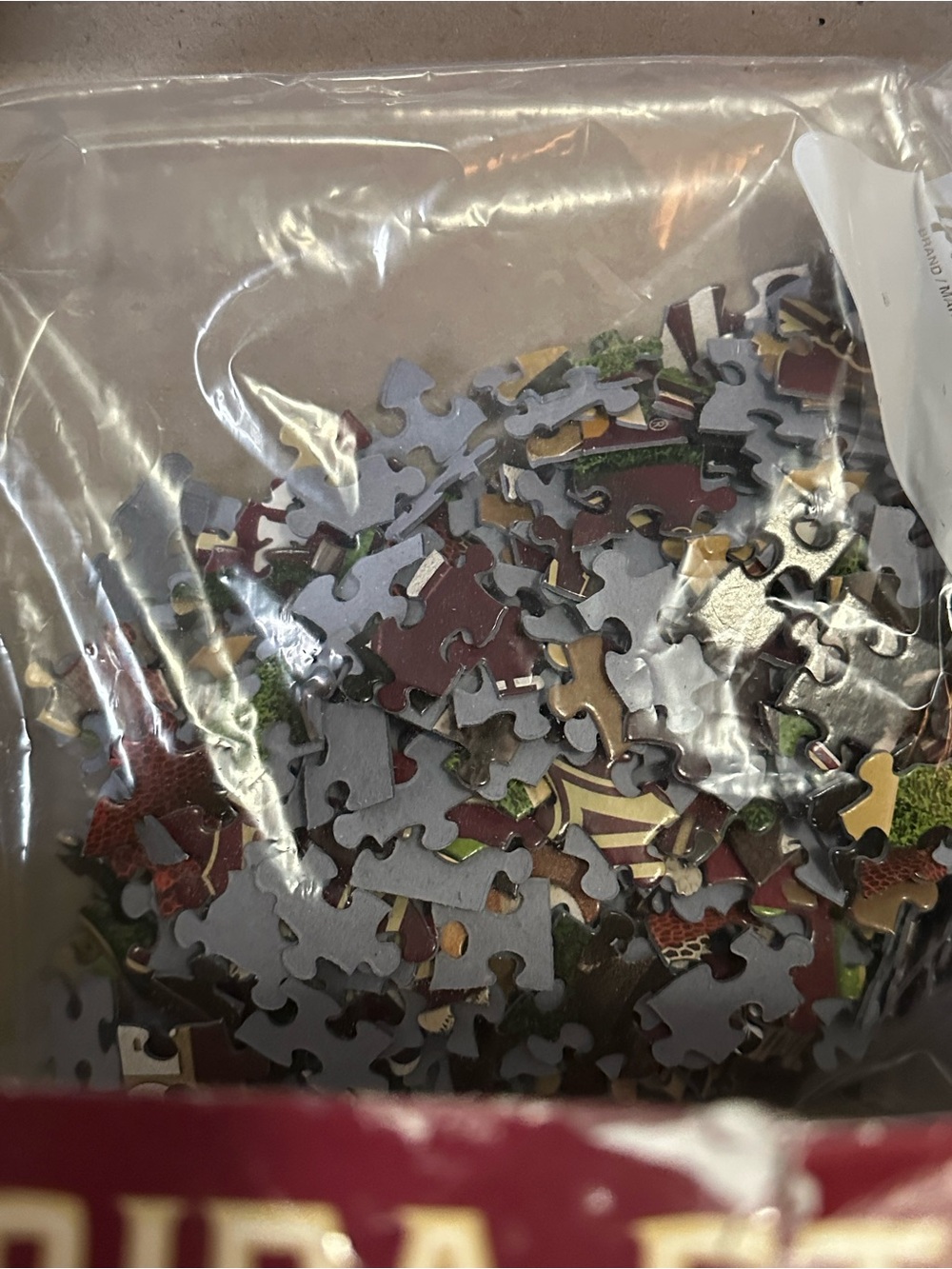 Florida State Seminoles 500 Piece Puzzle 24x18 NCAA FSU Football NEW - Picture 4 of 4